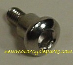 Chrome 5mm Allen Oval Head with Sholder screw