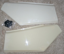 Unpainted GL1500 Side Covers