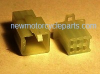 Hitachi Style 6 Prong Opaque Mini Block Plug