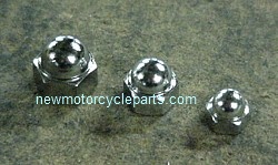 Chrome Acorn nuts