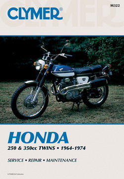 Clymer 250 #50CC Honda Twins