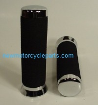 Deluxe Chrome End Grips