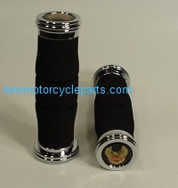 Econ Chrome End Foam Grips