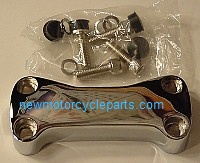 ChromeHandlebar Clamp with Hardware