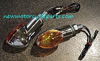 Cat Eye mini Signals Chrome