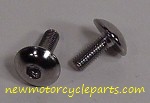 Screw allan wide oval 6mm