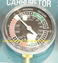 Closeup Of One Gauge